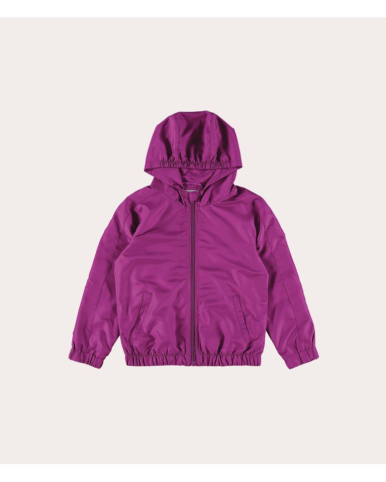 Jaqueta Infantil Unissex Em Tafetá Repelente De Água Malwee Kids