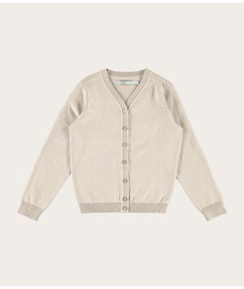 Cardigan Infantil Menina Gola V Em Tricô Malwee Kids