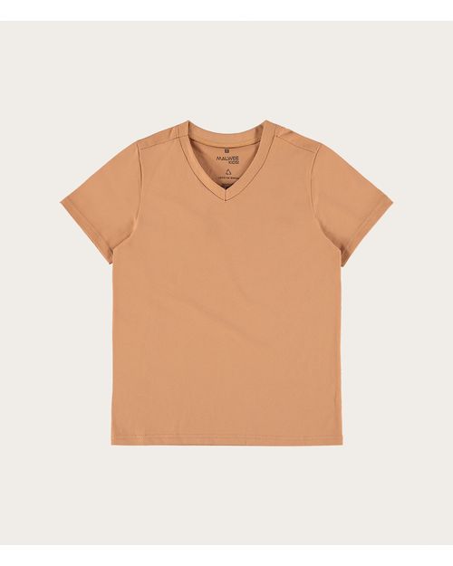 Camiseta Infantil Menino Decote V Em Algodão Malwee Kids