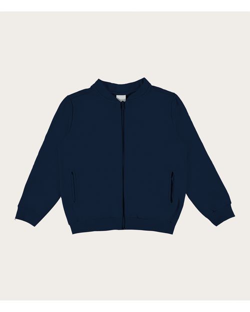 Jaqueta Infantil Unissex Moletom Flanelado Malwee Kids