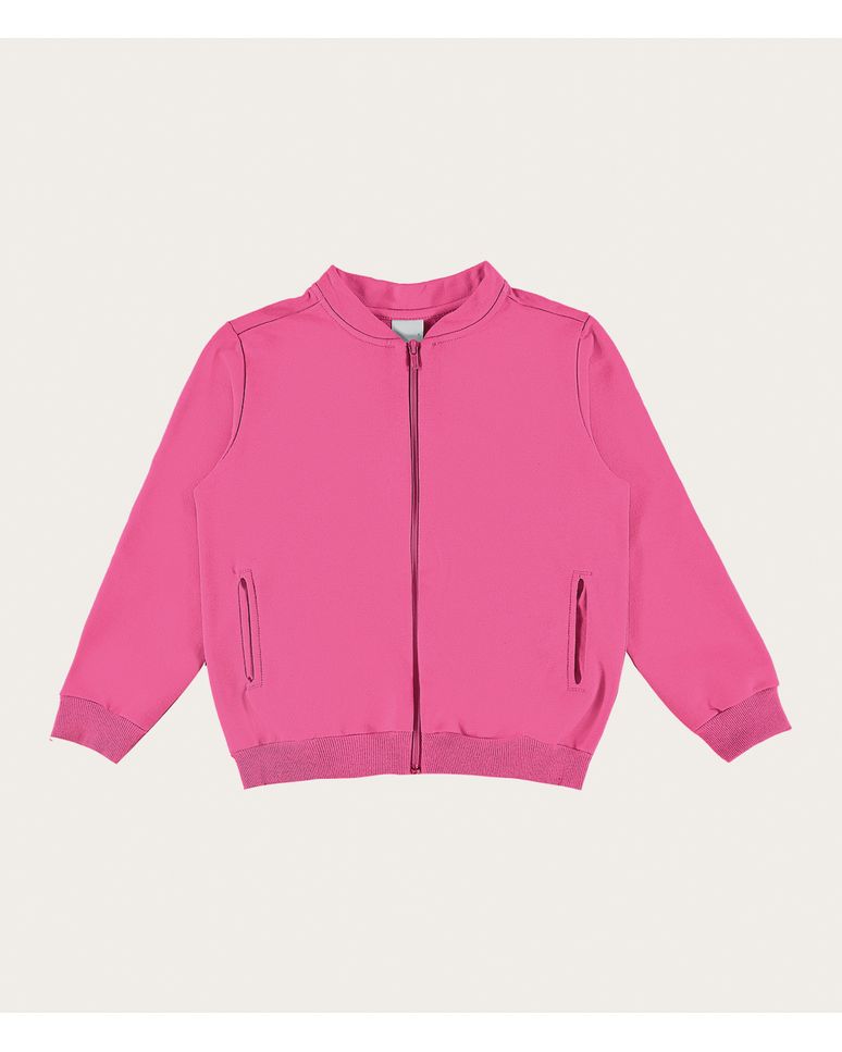 Jaqueta Infantil Unissex Moletom Flanelado Malwee Kids