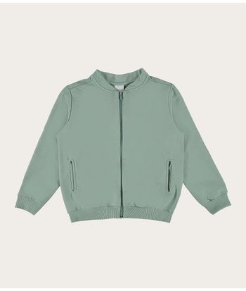Jaqueta Infantil Unissex Moletom Flanelado Malwee Kids