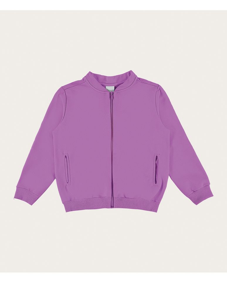 Jaqueta Infantil Unissex Moletom Flanelado Malwee Kids
