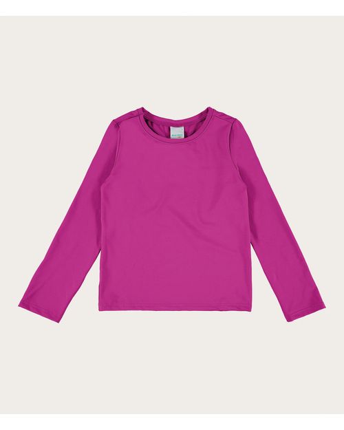 Blusa Infantil Unissex Manga Longa Em Malha Térmica Malwee Kids