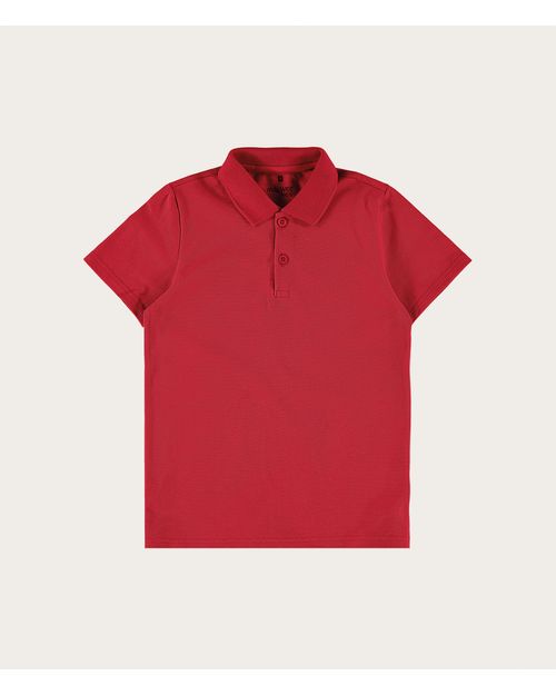 Camisa Polo Infantil Menino Em Piquê Premium Malwee Kids