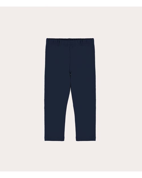 Calça Legging Bebê Em Moletom Stretch Flanelado Malwee Kids