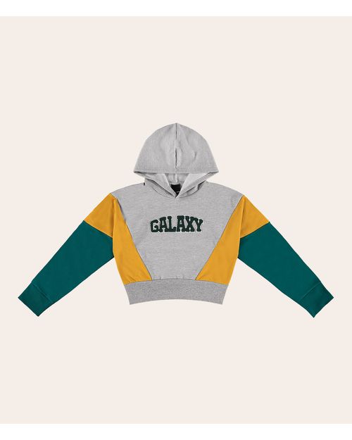 Blusão Menina Galaxy Em Moletom Malwee Kids
