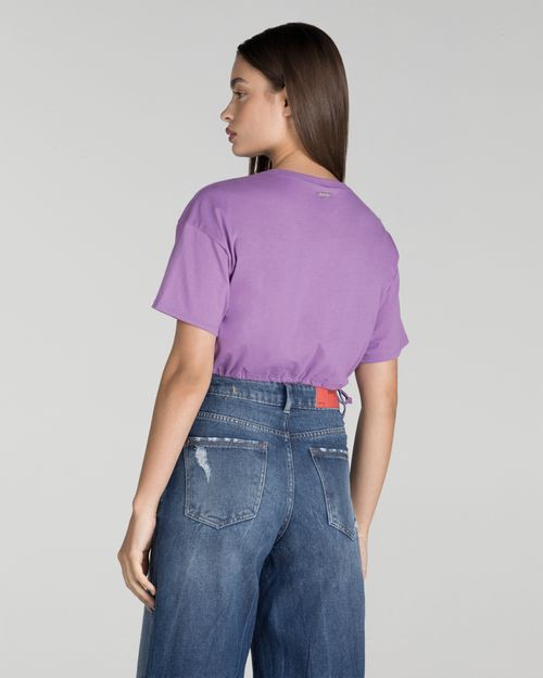 T-Shirt Cropped Feminina Reality Is Not For Me Em Algodão - Enfim