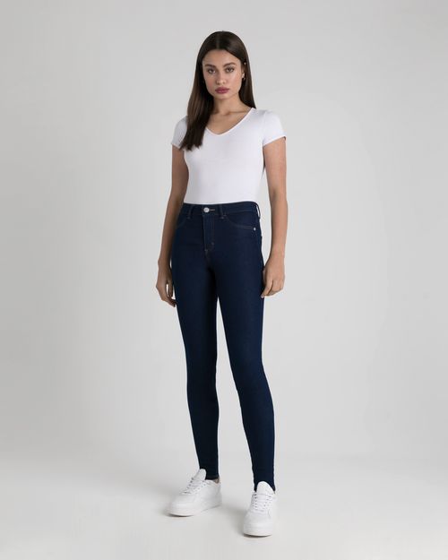 Calça Feminina Skinny  Em Jeans Com Elastano - ENFIM
