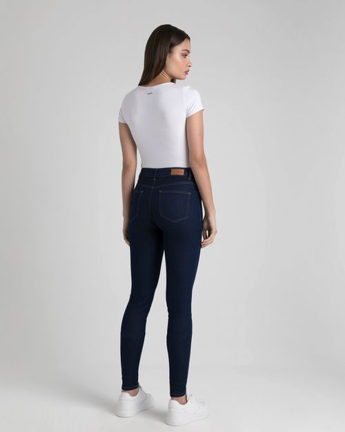Calça Feminina Skinny  Em Jeans Com Elastano - ENFIM