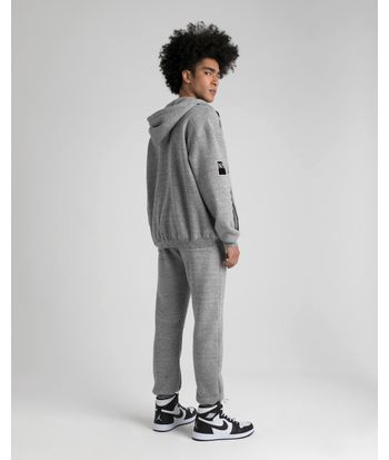 Jaqueta Box Masculina Club Em Moletom Rajado Flanelado