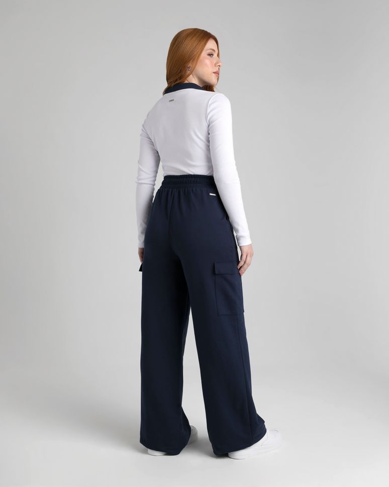 Blusa Polo Feminina Manga Longa Em Ribana