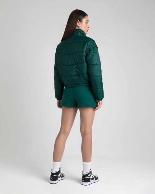 Shorts Amplo Feminino Com Abertura Lateral Em Moletom - ENFIM