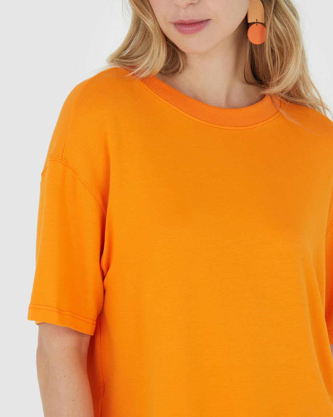 Blusa Malwee Let's Go Laranja - Compre Agora