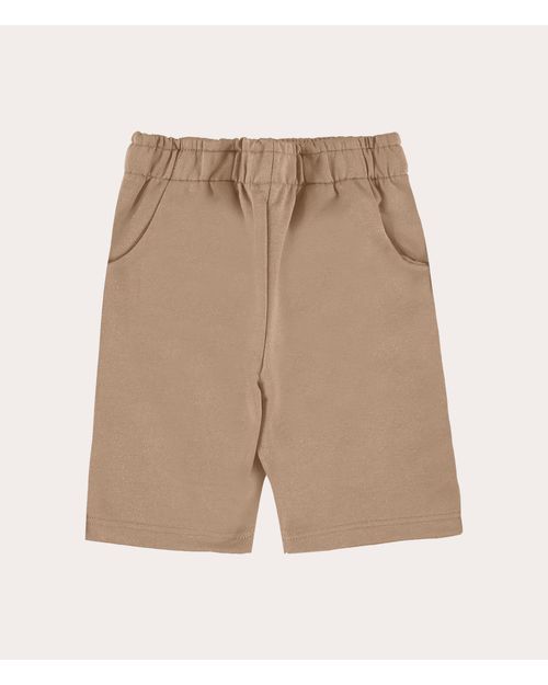 Bermuda Infantil Menino Em Moletom Sem Flanela Malwee Kids