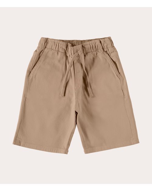 Bermuda Infantil Menino Sarja Com Elastano Malwee Kids