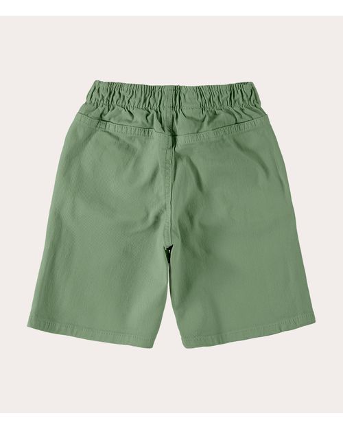 Bermuda Infantil Menino Sarja Com Elastano Malwee Kids