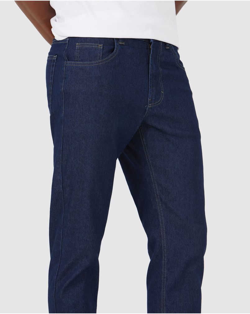 Calça Slim Masculina Jeans com Poliéster Reciclado Confortável