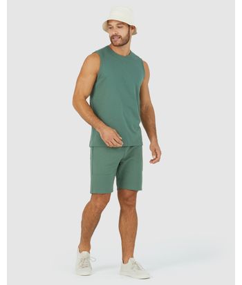 Bermuda Básica Masculina Slim Fit Em Moletom Sem Flanela