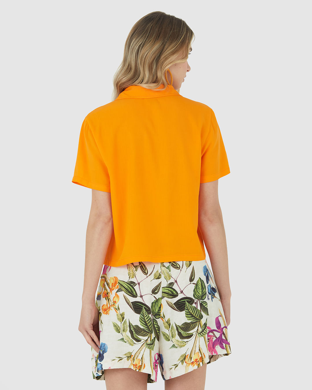 Blusa Malwee Let's Go Laranja - Compre Agora