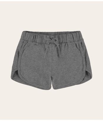Shorts Infantil Menina Com Cadarço Em Algodão Malwee Kids
