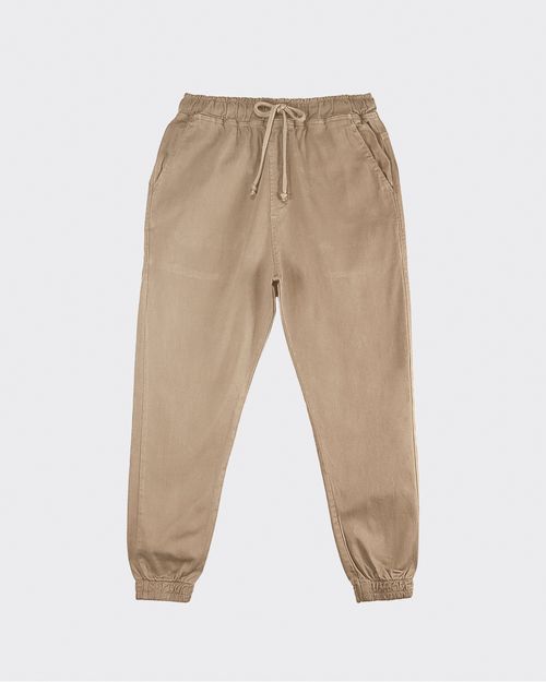 Calça Jogger Masculina Em Sarja Com Elastano - ENFIM