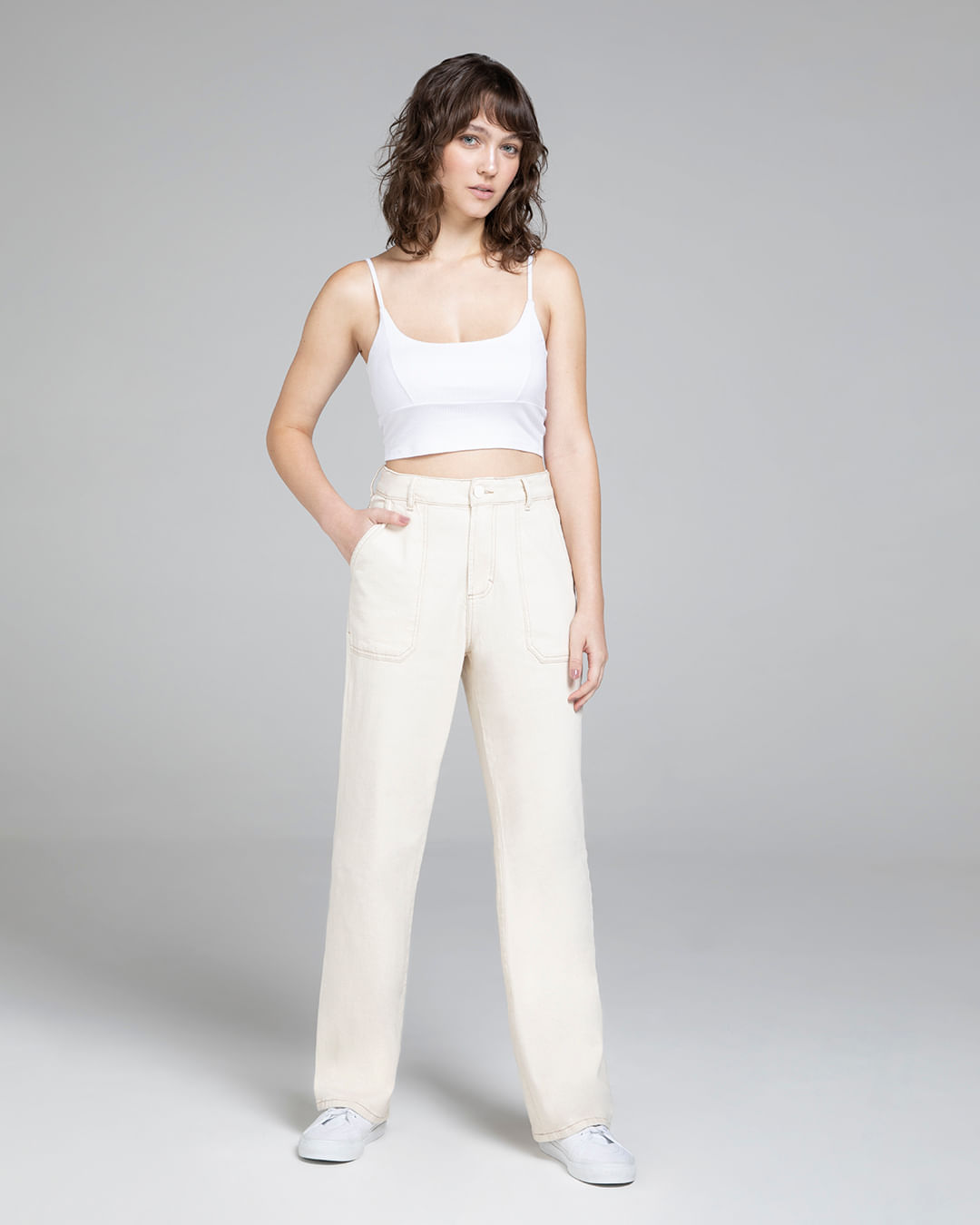 Calça Algodão Eco Feminina Caramelo, Calça Feminina Algodão