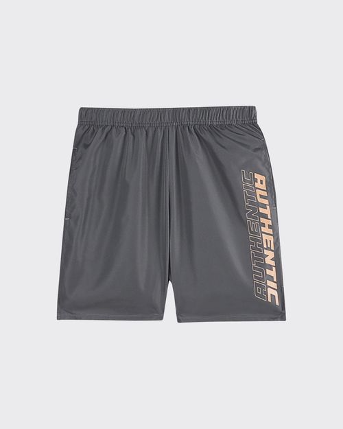 Shorts Runner Masculino Estampa Lettering Em Poliéster - ENFIM