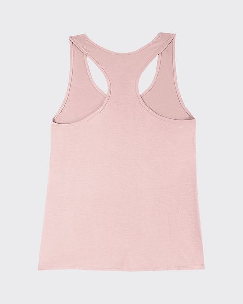 Regata Linha A Feminina Decote Redondo Em Viscose Stretch - ENFIM