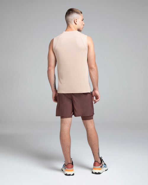 Shorts Duplo Masculino Bolso Lateral Em Tafetá - ENFIM