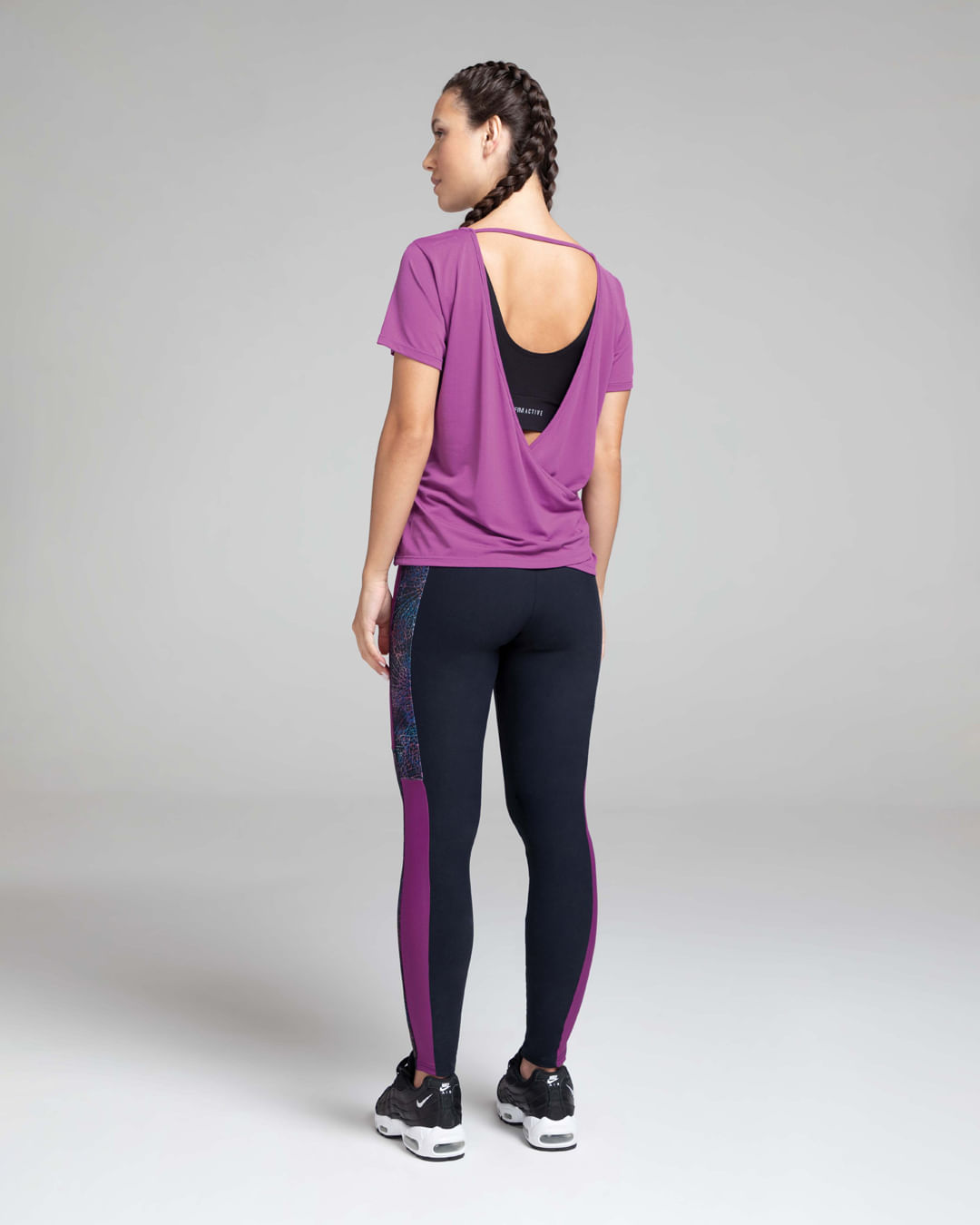 Purple Activewear Leggings