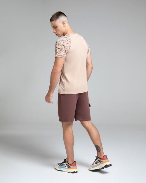 Bermuda Masculina Bolso Lateral Em Poliamida Com Dry - ENFIM