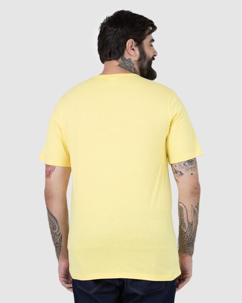 Camiseta Masculina Plus Size Follow The Sun Em Algodão
