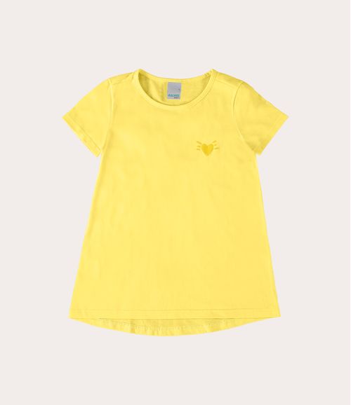 Blusa Infantil Menina Mullet Em Meia Malha Malwee Kids