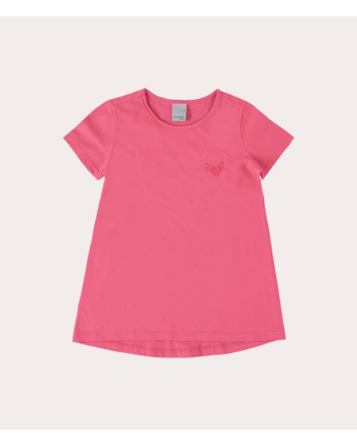 Blusa Infantil Menina Mullet Em Meia Malha Malwee Kids