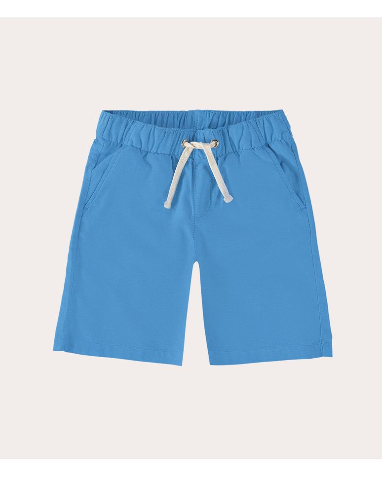Bermuda Infantil Menino Malha Chambray Malwee Kids