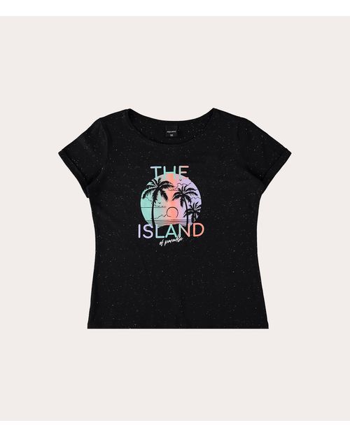 Blusa Infantil Menina em Malha Botonê Malwee Kids