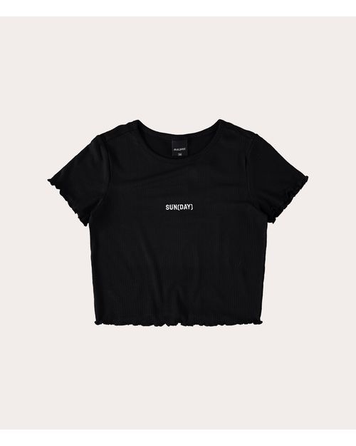 Blusa Infantil Menina Viscose Canelada Malwee Kids