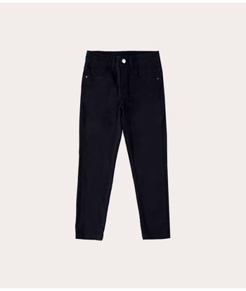 Calça Infantil Menino Skinny Em Sarja Com Elastano Malwee Kids