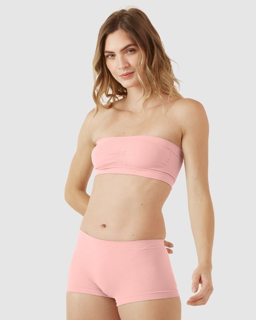 Top Faixa Feminino Sem Costura Em Poliamida