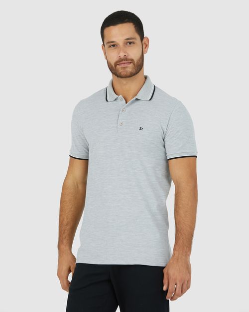 Camisa Polo Básica Masculina Em Piquet Premium