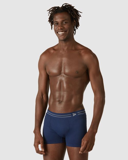 Cueca Masculina Boxer Sem Costura Em Poliamida