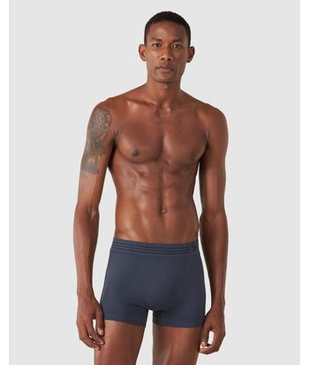 Cueca Masculina Boxer Sem Costura Em Poliamida