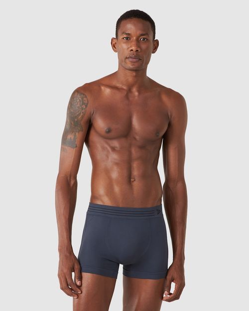 Cueca Masculina Boxer Sem Costura Em Poliamida