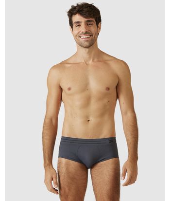 Cueca Masculina Slip Sem Costura Em Poliamida