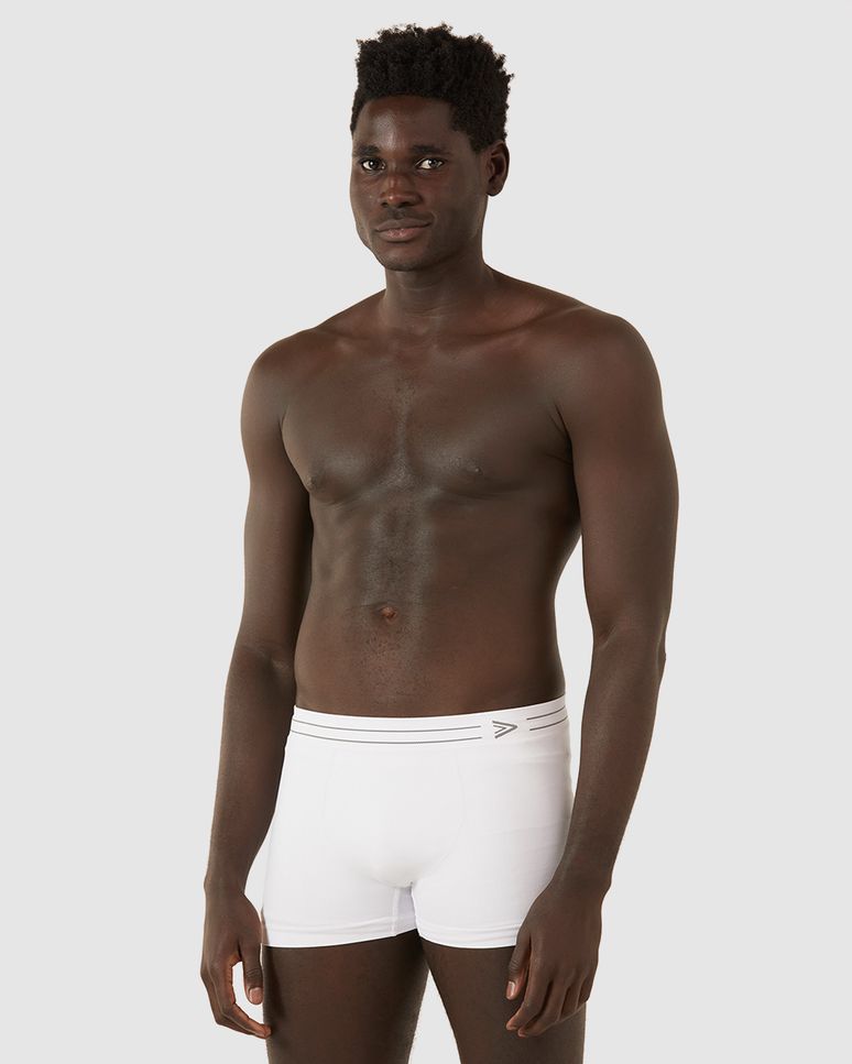 Cueca Boxer Sem Costura Em Poliamida Com Elastano