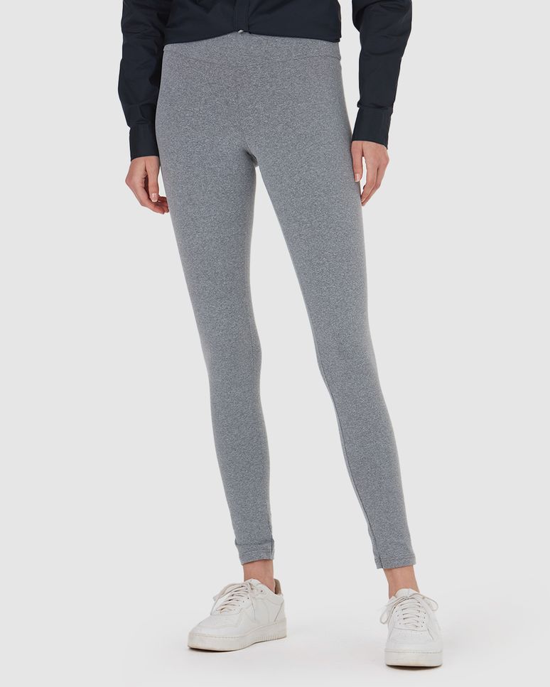 Calça Legging Básica Feminina Em Malha Supplex®