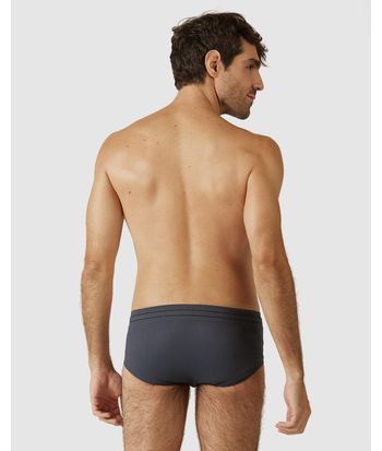 Cueca Masculina Slip Sem Costura Em Poliamida