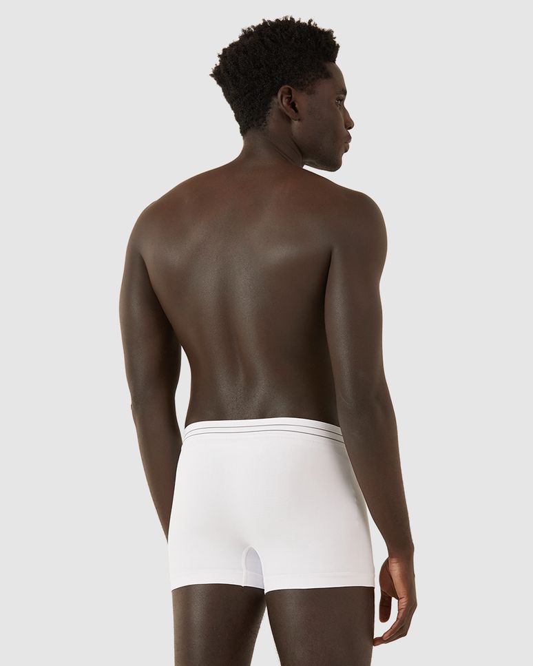 Cueca Boxer Sem Costura Em Poliamida Com Elastano