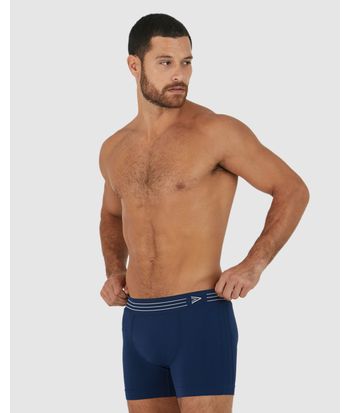 Cueca Long Boxer Sem Costura Em Poliamida Com Elastano